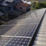 滋賀県 東近江市 K様邸 太陽光発電 三菱電機 32 7.04kw 和瓦1面