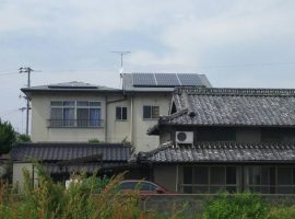 広島県 福山市 M様邸 太陽光発電 三菱電機 218w 7.194kw 写真1