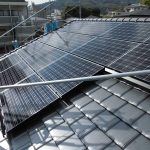 奈良県 生駒郡 M様邸 太陽光発電 長州産業 250w 3.5kw