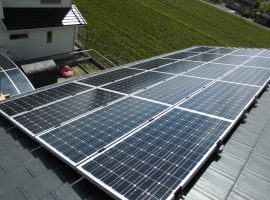 岡山県 瀬戸内市 T様邸 太陽光発電 ギャラクシーソーラー 200w 4.0kw 写真1