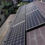 東京都 青梅市 Ｈ様邸 太陽光発電 長州産業 245w 1.96kw