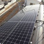 大阪府 大阪市 K様邸 太陽光発電 カナディアンソーラー 300w 5.5kw