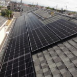 大阪府 羽曳野市 H様邸 太陽光発電 長州産業 CS-250B61S 250w 5.75㎾