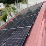 兵庫県 三田市 Y様邸 太陽光発電  長州産業 CS-304B61 304w 4.56㎾