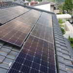 兵庫県 川西市 J様邸 太陽光発電  長州産業 CS-250B61S 250w+CS-122B61S 122w 2.61㎾