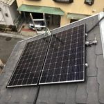 大阪府 茨木市 Ｓ様邸 太陽光発電  長州産業 CS-304B61 304w 2.73㎾