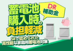 DR補助金とは?家庭用蓄電池の補助金制度の申請条件や補助金額などをわかりやすく解説?