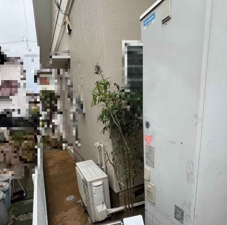 福岡県 福岡市 Ｉ様邸 三菱電機エコキュート SRT-S466 施工前