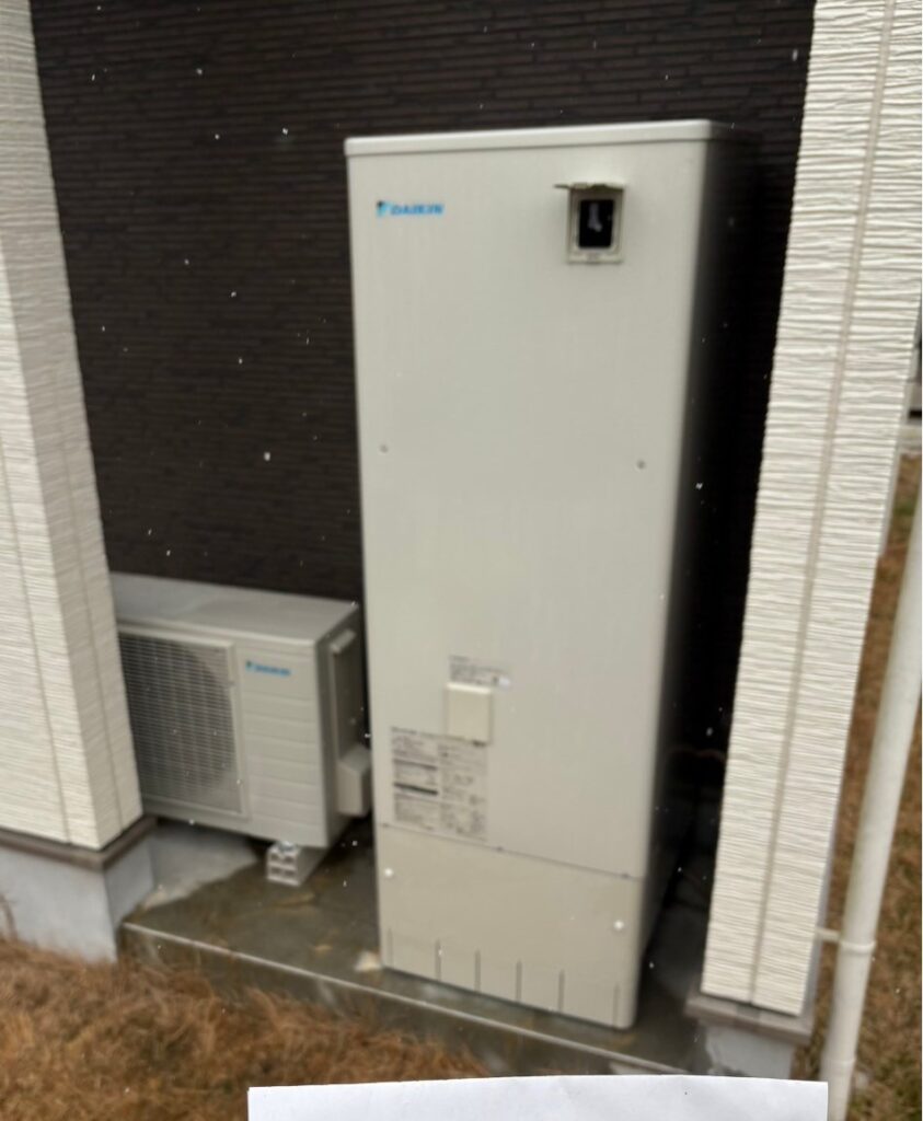 山口県 岩国市 Ｓ様邸 ダイキンエコキュート EQA37YV 施工後
