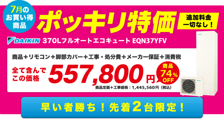 ポッキリ特価