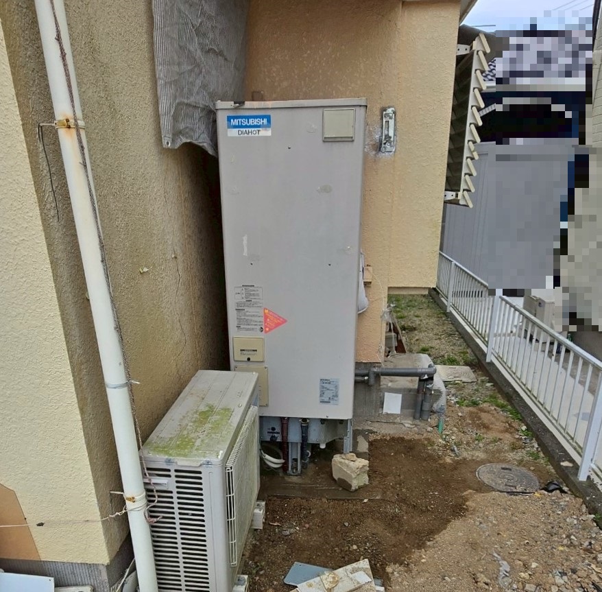熊本県 熊本市 Ｙ様邸 ダイキンエコキュート EQX37YFV 施工前