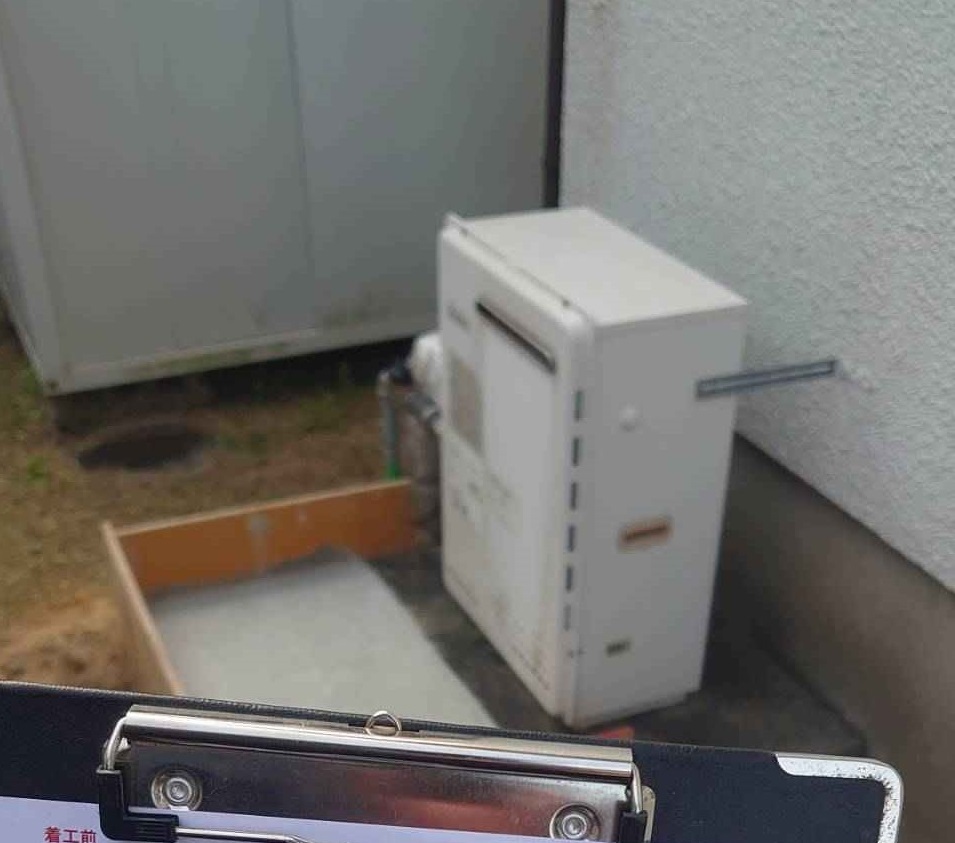 熊本県 熊本市 Ｎ様邸 ダイキンエコキュート EQX37YFV 施工前