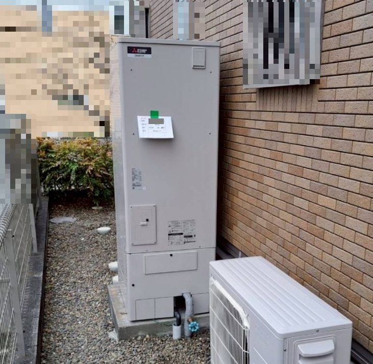 大分県 大分市 Ｙ様邸 三菱電機エコキュート SRT-S376 施工後