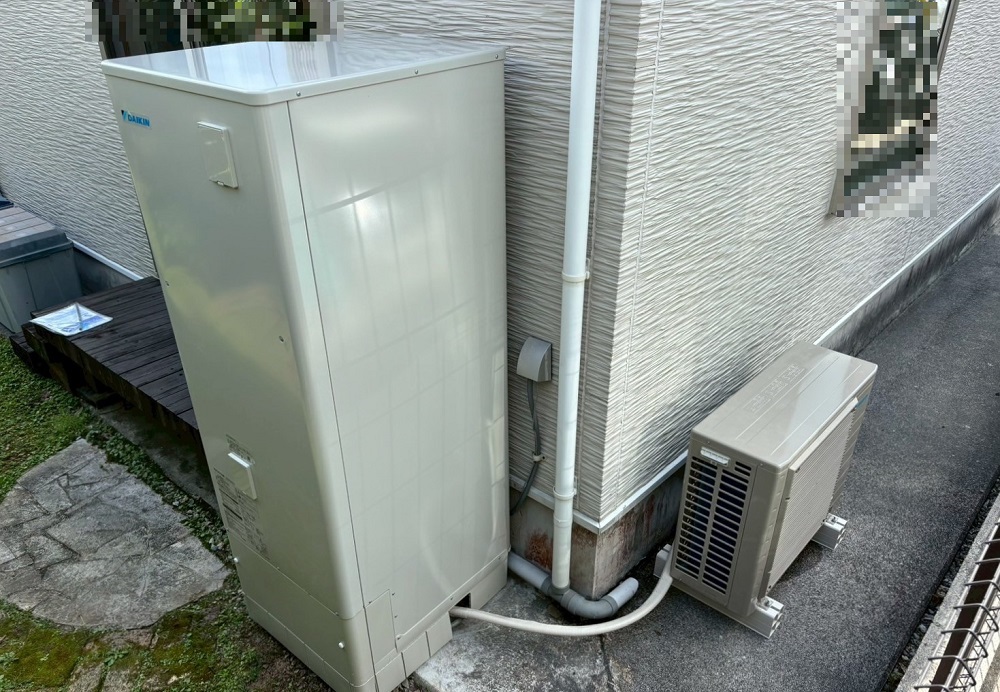 沖縄県 中頭郡 N様邸 ダイキンエコキュート EQA37YVH 貯湯タンク＋ヒートポンプ