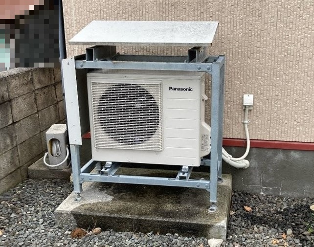 青森県 上北郡 N様邸 パナソニックエコキュート HE-F37LQS ヒートポンプ