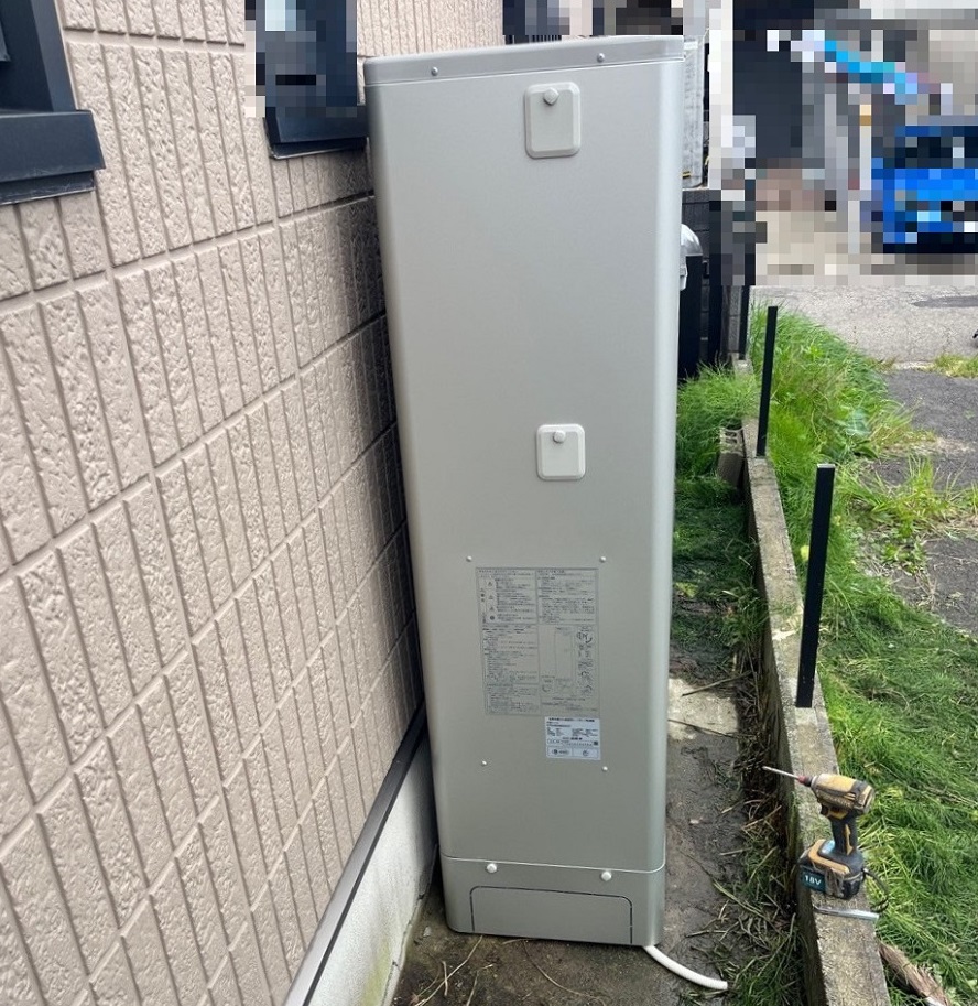 福井県 福井市 Ｓ様邸 コロナエコキュート CHP-ED302AZ1 施工後