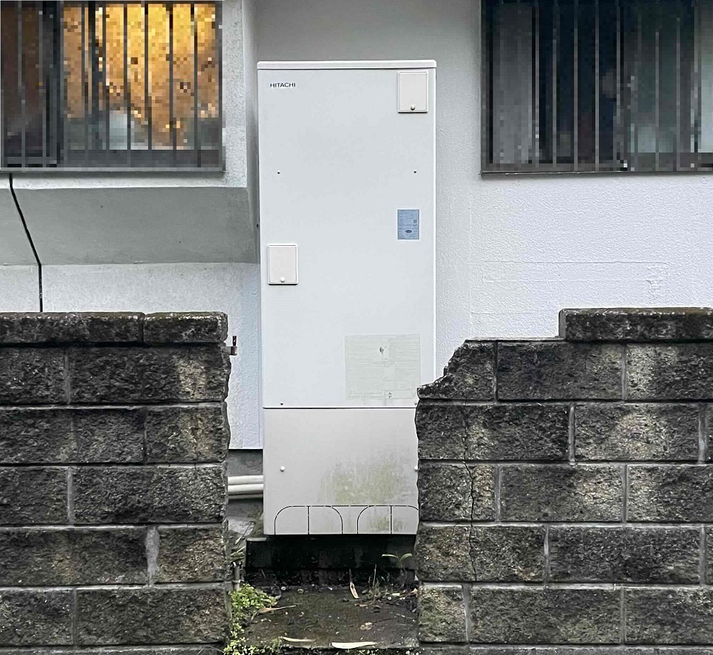 鹿児島県 南九州市 Ａ様邸 ダイキンエコキュート EQA37YFVH 施工前