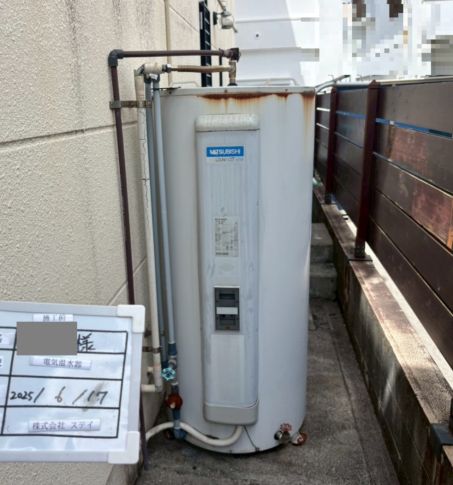 沖縄県 沖縄市 Ｉ様邸 ダイキンエコキュート EQA46YVH 施工前