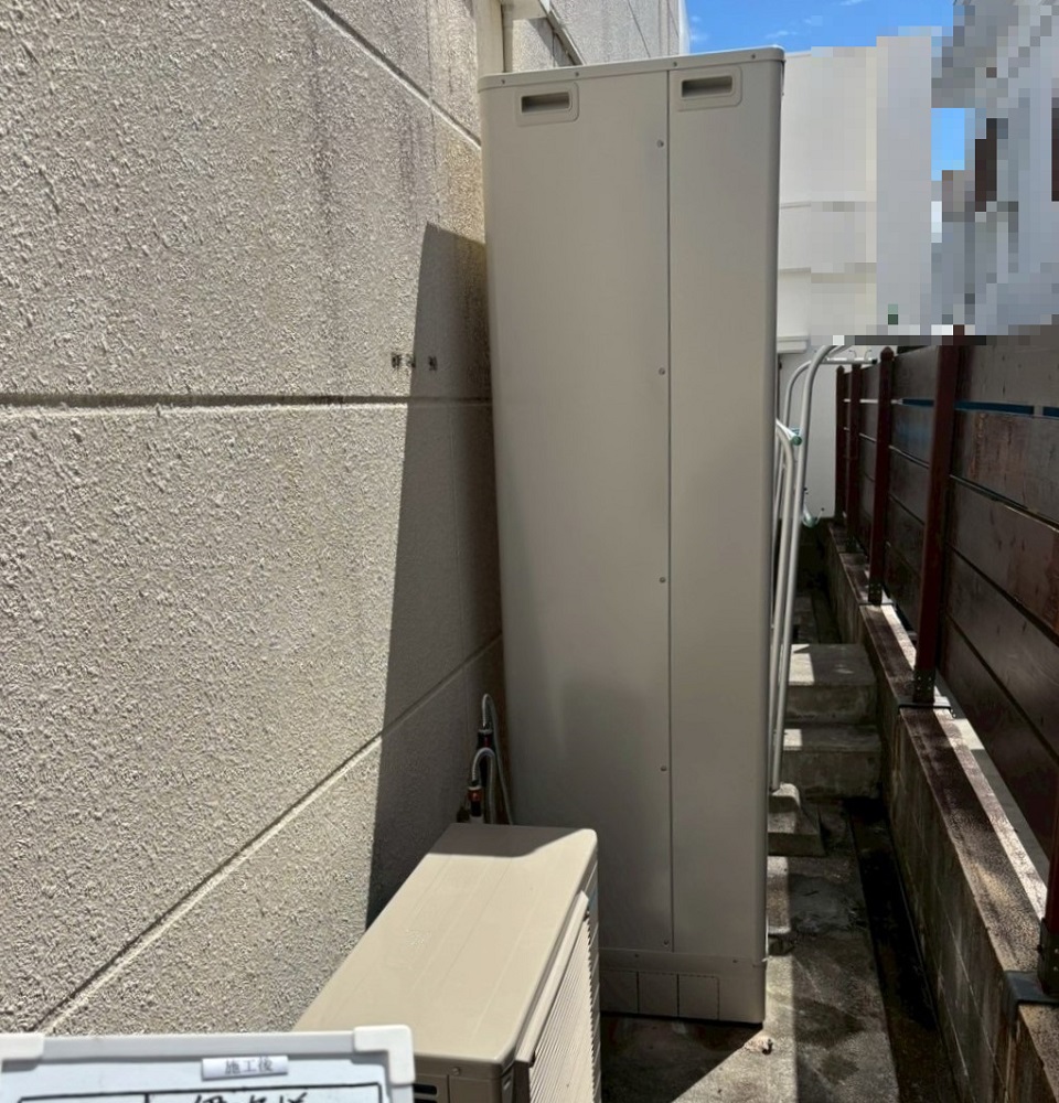 沖縄県 沖縄市 Ｉ様邸 ダイキンエコキュート EQA46YVH 施工後
