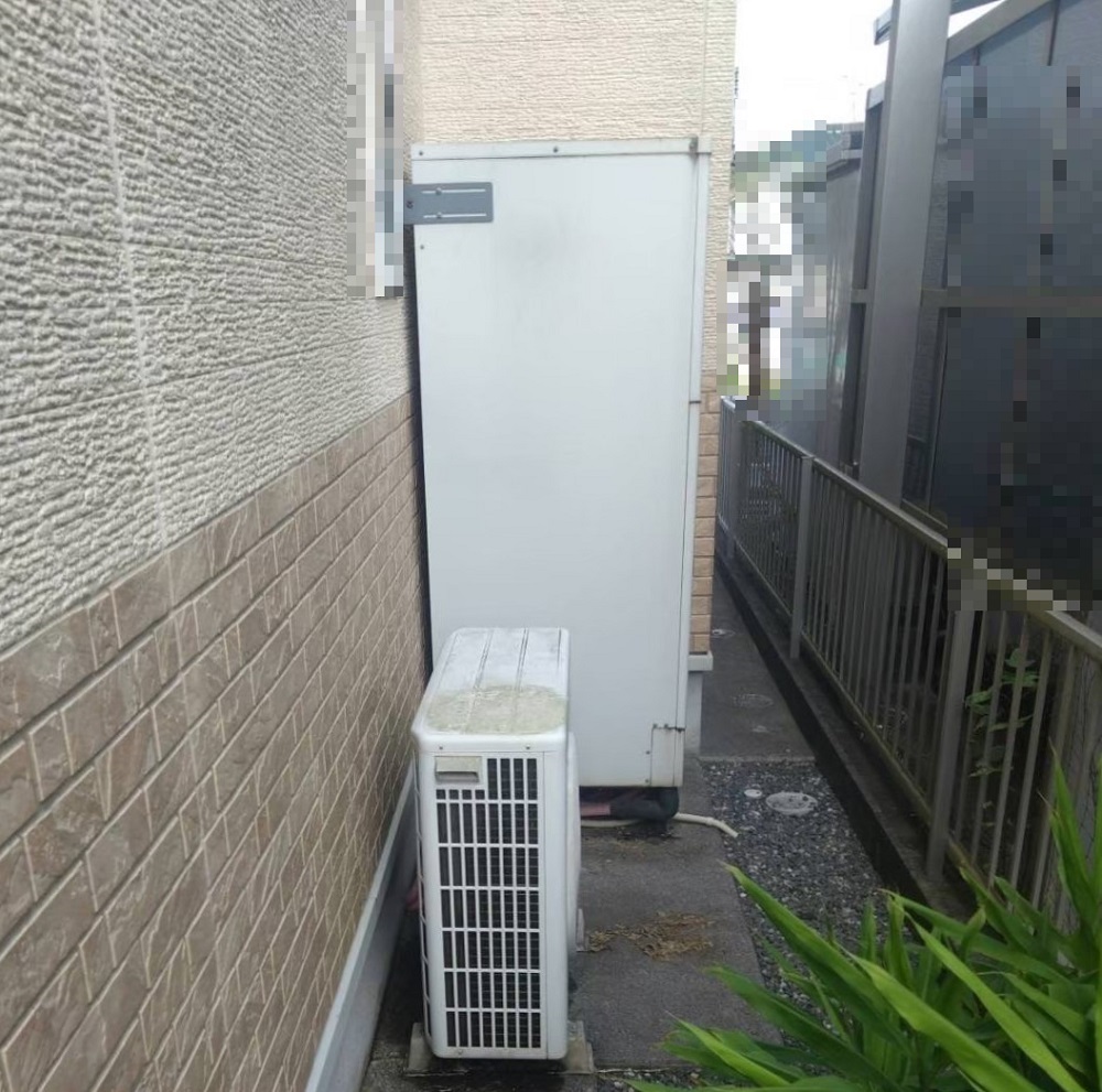 茨城県 古河市 Ｉ様邸 パナソニックエコキュート HE-S37LQS 施工前