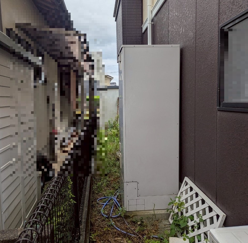 大分県 中津市 Ｓ様邸 三菱電機エコキュート SRT-S377 施工前