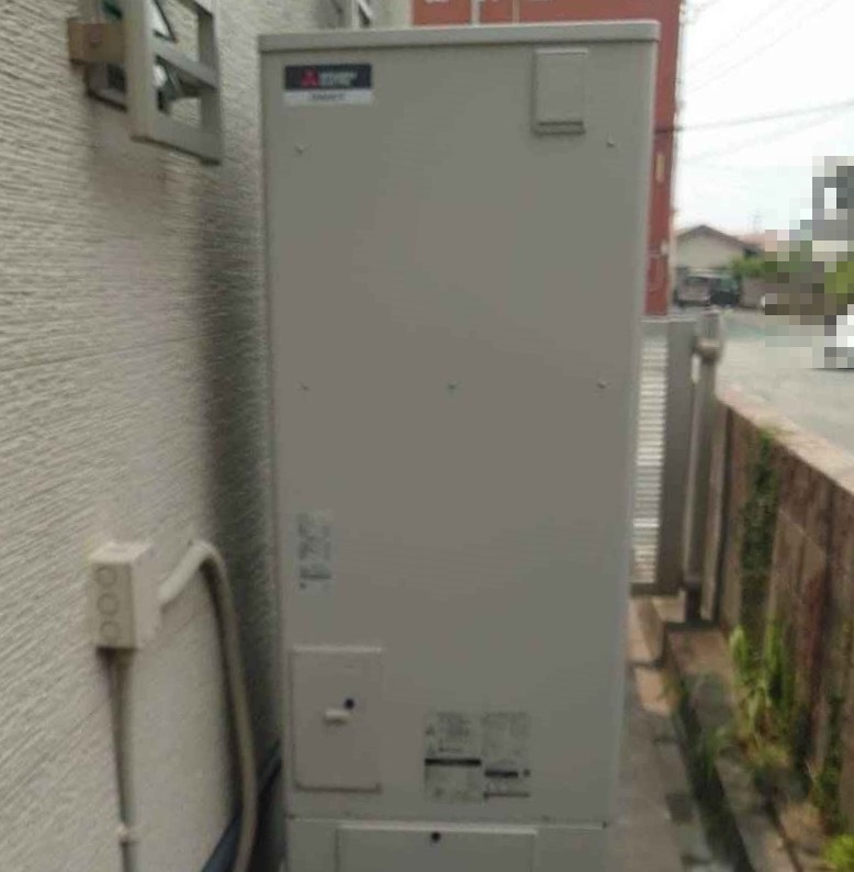 福岡県 福岡市 Ｓ様邸 三菱電機エコキュート SRT-S377 施工後