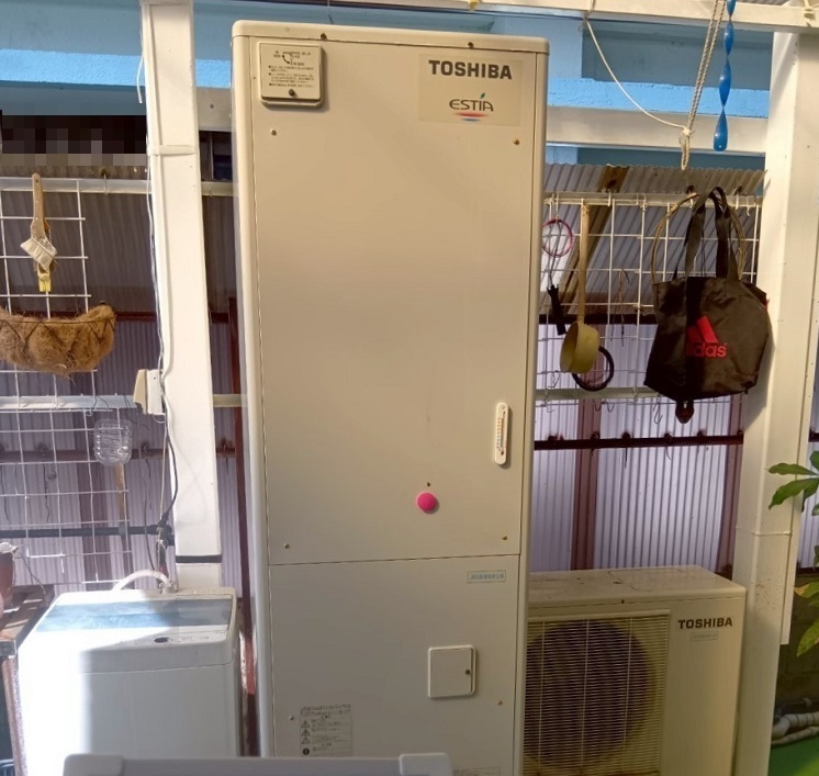 沖縄県 糸満市 T様邸 ダイキンエコキュート EQA46YVH 施工前