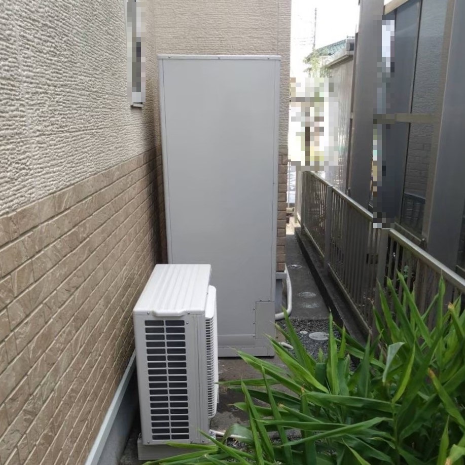 茨城県 古河市 Ｉ様邸 パナソニックエコキュート HE-S37LQS 施工後