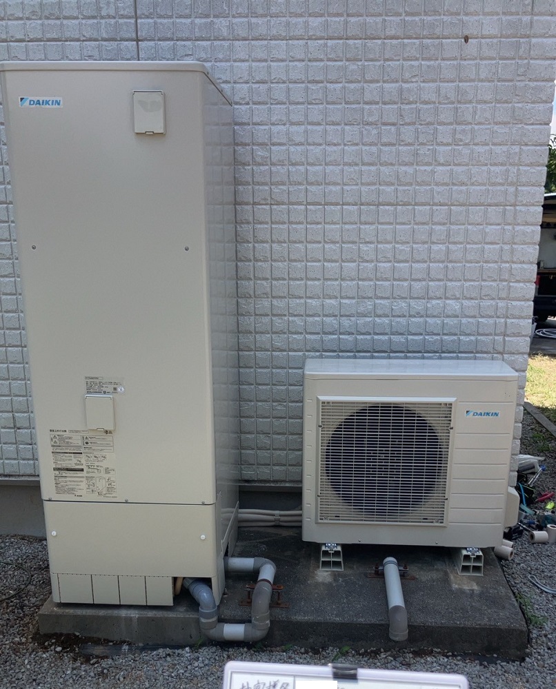 埼玉県 南埼玉郡 F様邸 ダイキンエコキュート EQX37YFV 施工後