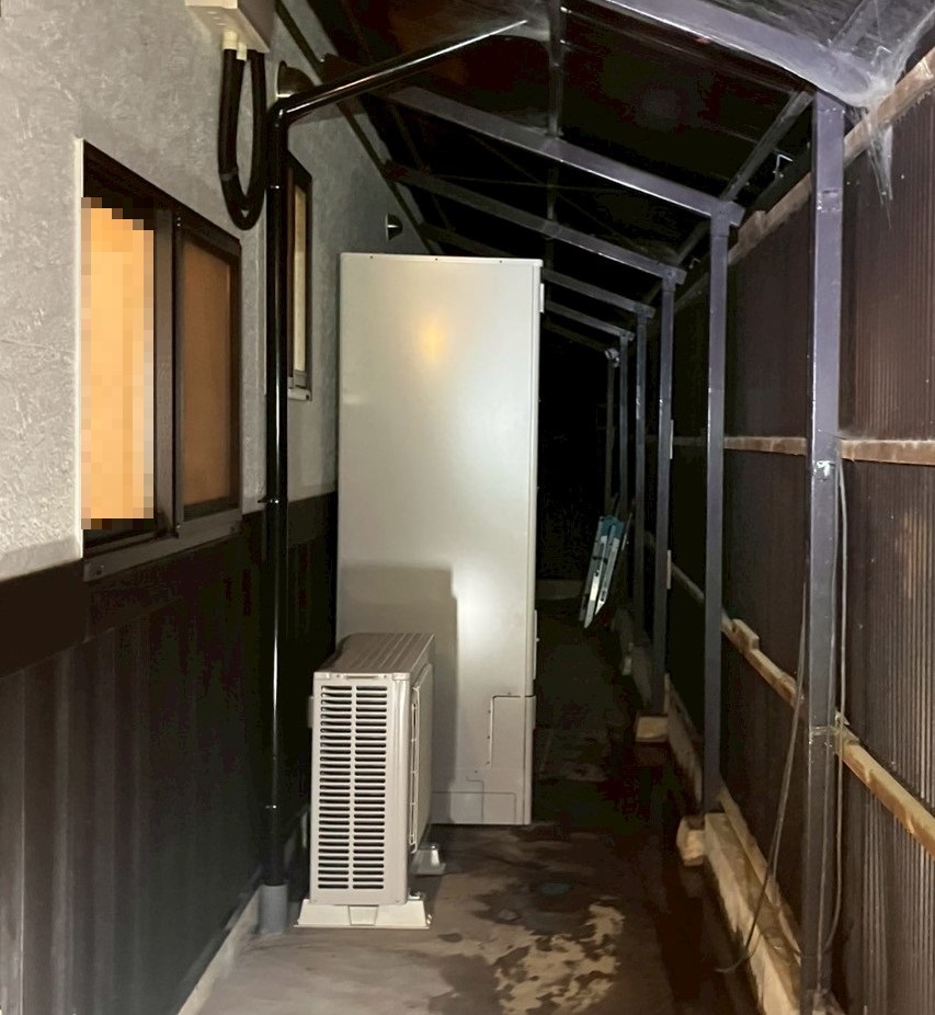 長野県 飯田市 Ｓ様邸 三菱電機エコキュート SRT-SK467UD 施工後