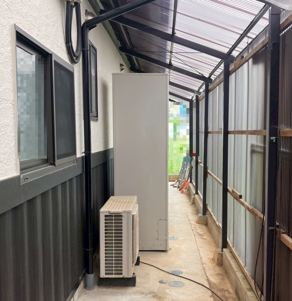 長野県 飯田市 Ｓ様邸 三菱電機エコキュート SRT-SK467UD 施工前