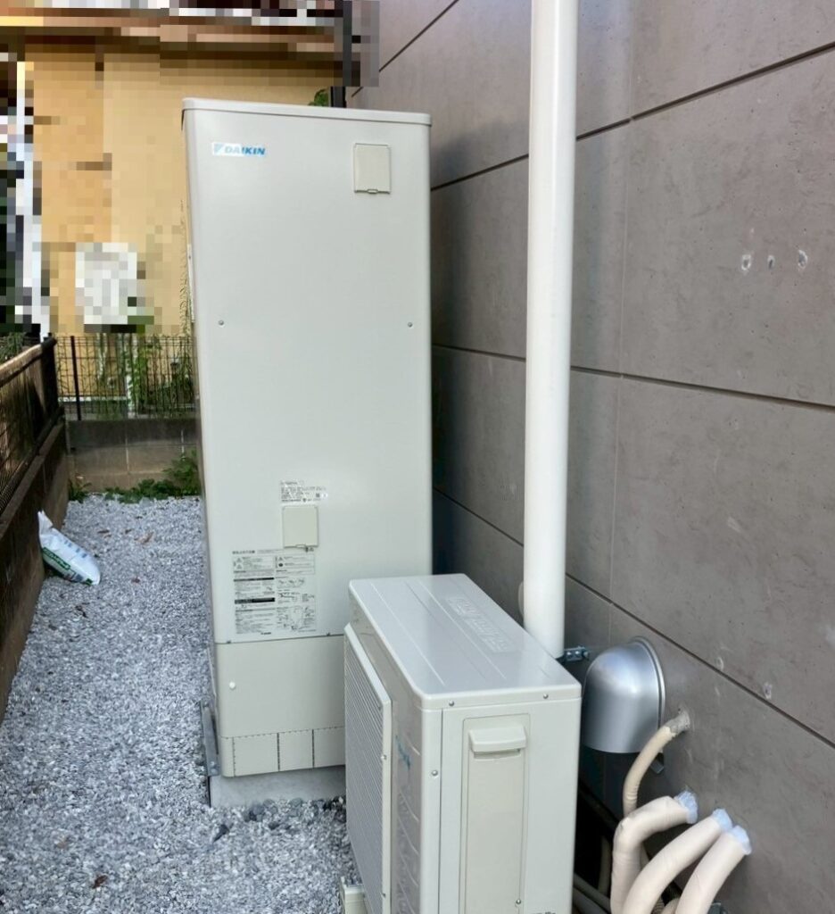 東京都 八王子市 Ｔ様邸 ダイキンエコキュート EQX37YFV 施工後
