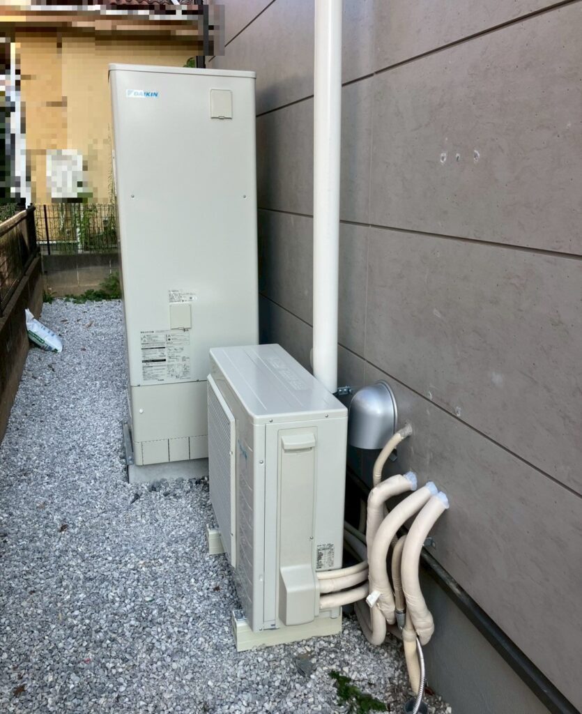 東京都 八王子市 Ｔ様邸 ダイキンエコキュート EQX37YFV 施工後