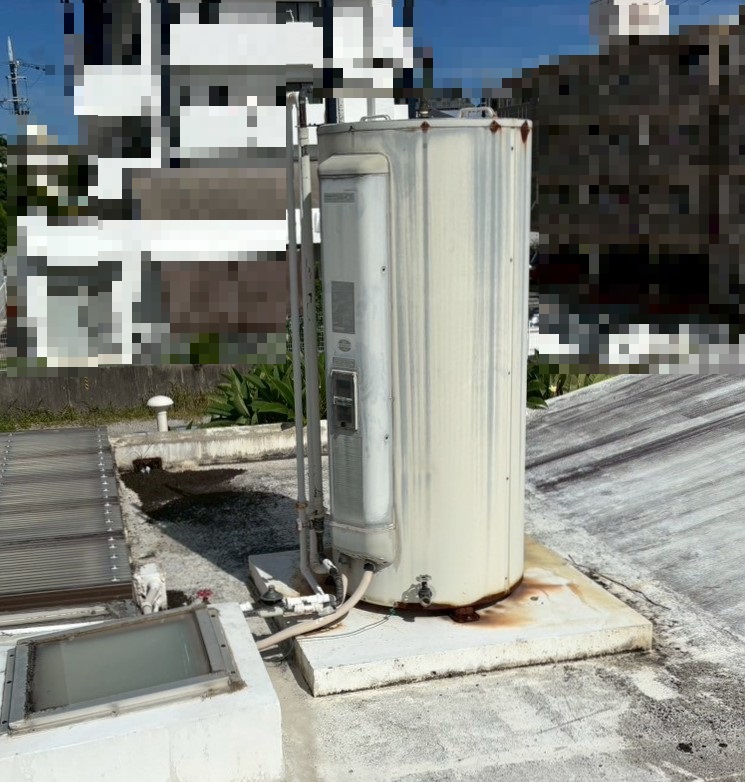 沖縄県 那覇市 Ｙ様邸 三菱電機エコキュート SRT-N377-OK1 施工前