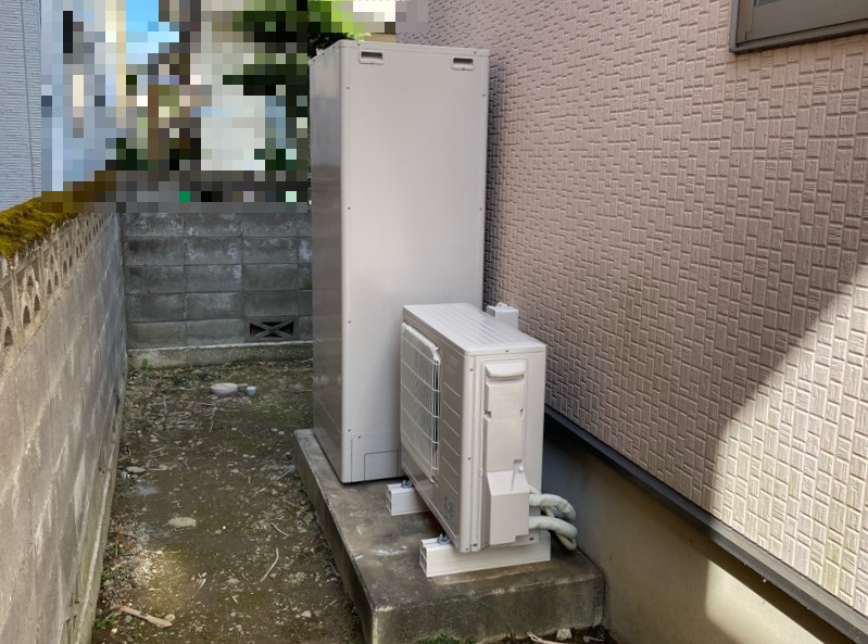 宮城県 仙台市 М様邸 三菱電機エコキュート SRT-S377U 貯湯ﾀﾝｸ+ﾋｰﾄﾎﾟﾝﾌﾟ