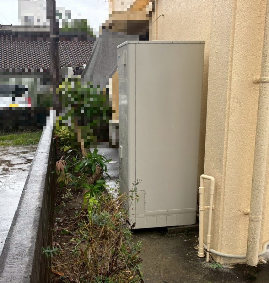 沖縄県 沖縄市 Ｋ様邸 ダイキンエコキュート EQA37YVH 施工後