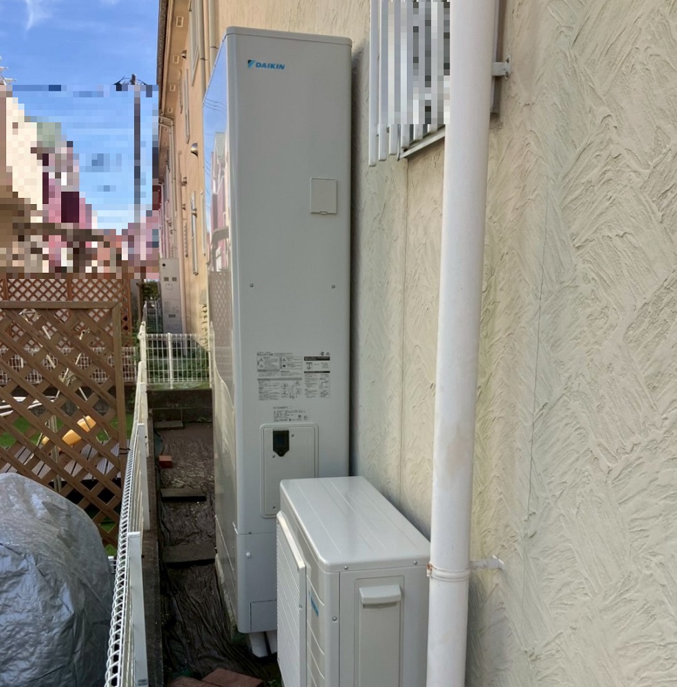東京都 八王子市 Ｙ様邸 ダイキンエコキュート EQA46ZFTV 施工後