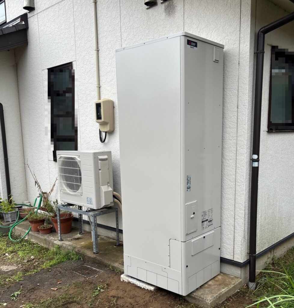 石川県 小松市 Ｔ様邸 三菱電機エコキュート SRT-S467U 施工後