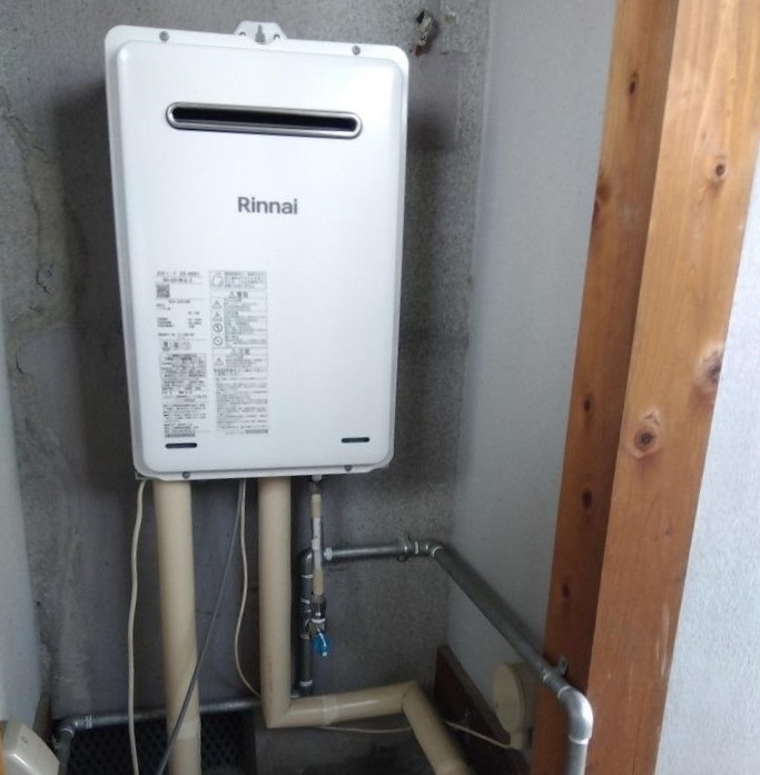 岡山県 美作市 Ｙ様邸 三菱電機エコキュート SRT-N377 施工前