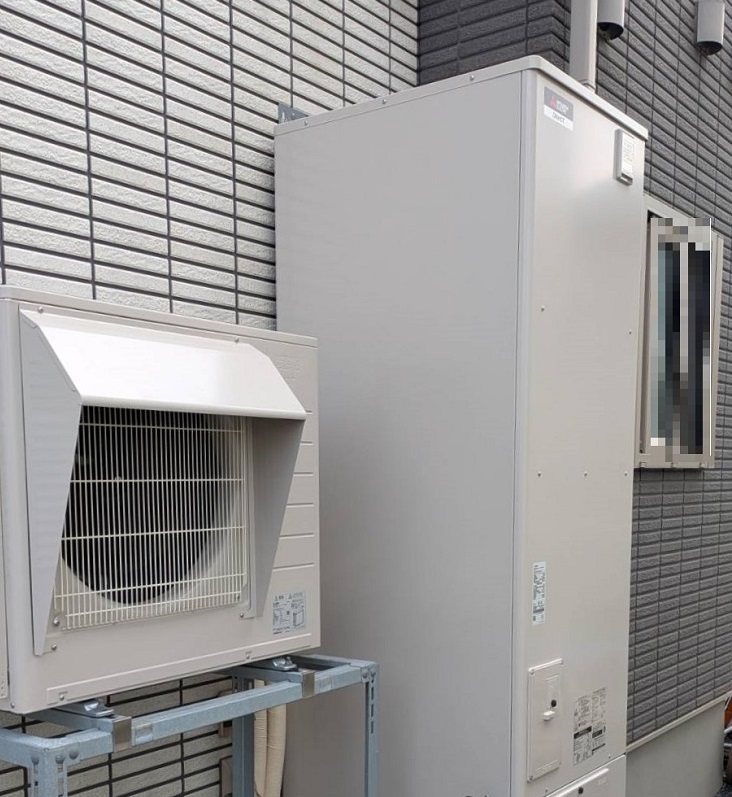 山形県 天童市 Ｓ様邸 三菱電機エコキュート SRT-SK467UD 施工後