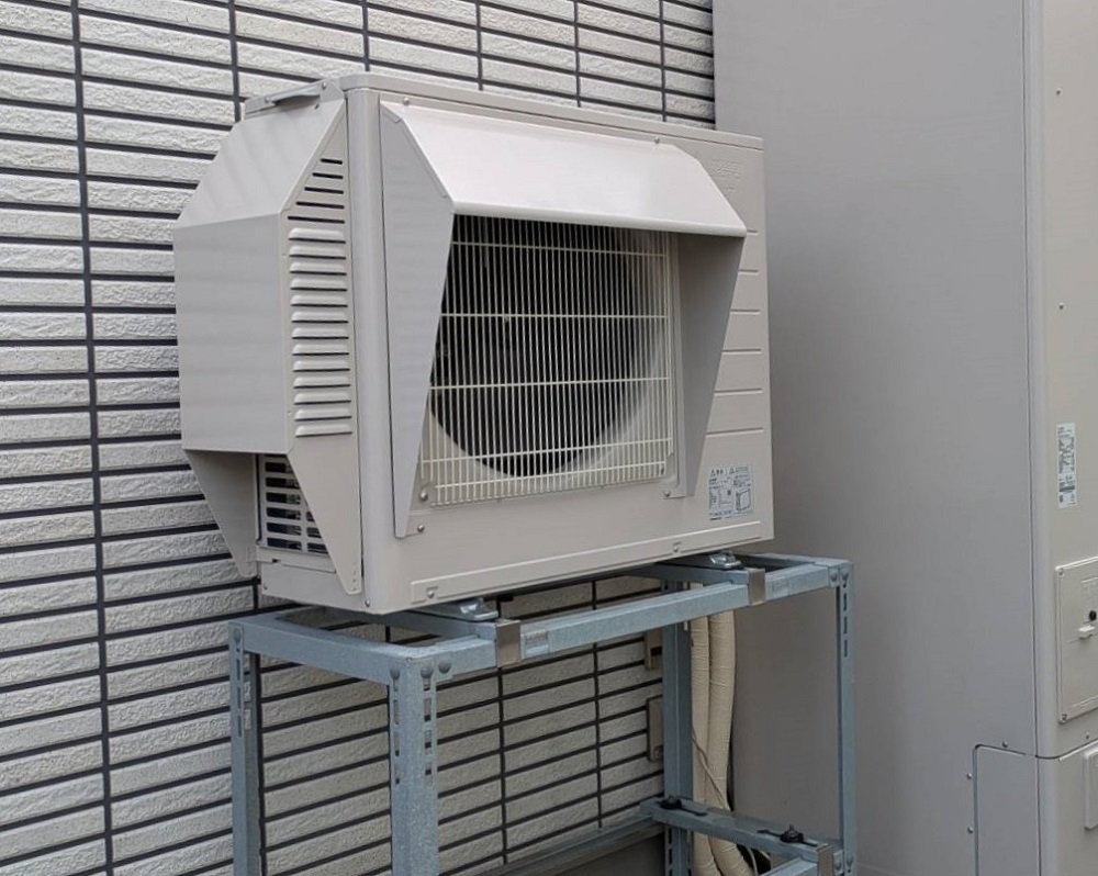 山形県 天童市 Ｓ様邸 三菱電機エコキュート SRT-SK467UD ヒートポンプ・防雪カバー