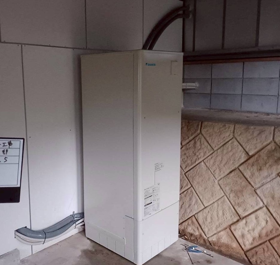 岐阜県 瑞浪市 Ｔ様邸 ダイキンエコキュート EQX37YFV 施工後