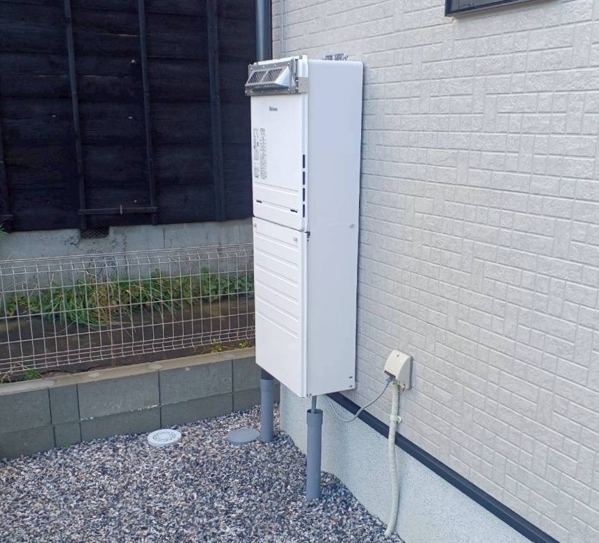 愛知県 清須市 Ｋ様邸 三菱電機エコキュート SRT-S467U 施工前