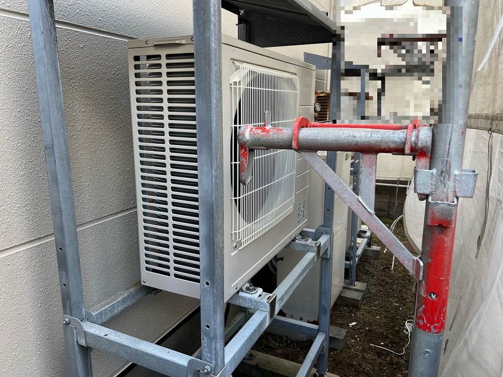 秋田県 秋田市 Ｓ様邸 三菱電機エコキュート SRT-SK467UD ヒートポンプ