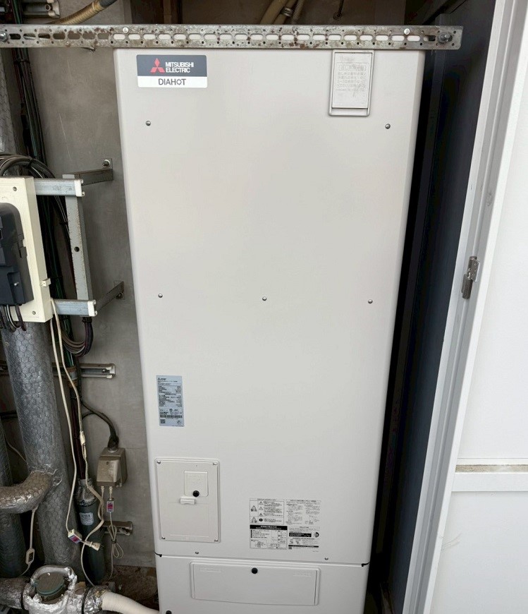 栃木県 那須塩原市 N様邸 三菱電機エコキュート SRT-S377 施工後