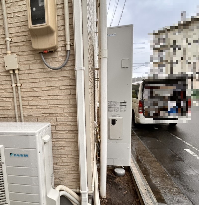新潟県 新潟市 Ｔ様邸 ダイキンエコキュート EQA46ZFTVE 施工後