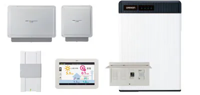 オムロン ハイブリッド蓄電システム KP55S3-HY-3A 6.5kWh