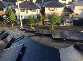 滋賀県 大津市 A様邸 太陽光発電 パナソニック 6.34kw スレート3面 写真2