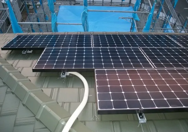 長野県 長野市 N様邸 太陽光発電 東芝 21 5.25kw 平板3面 施工事例