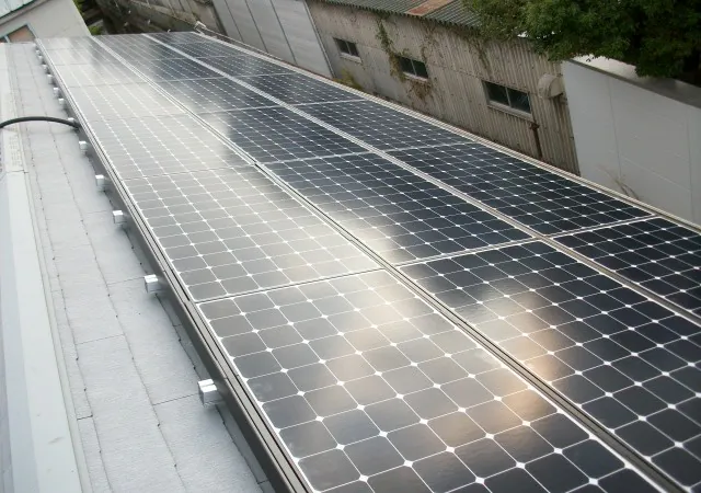 兵庫県 西宮市 S様邸 太陽光発電 東芝 42 10.5kw スレート2面 施工事例